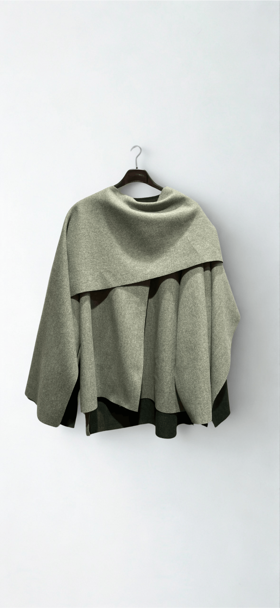 Jacke mit integriertem Schal