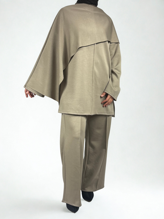 2-Teiler mit integriertem Schal