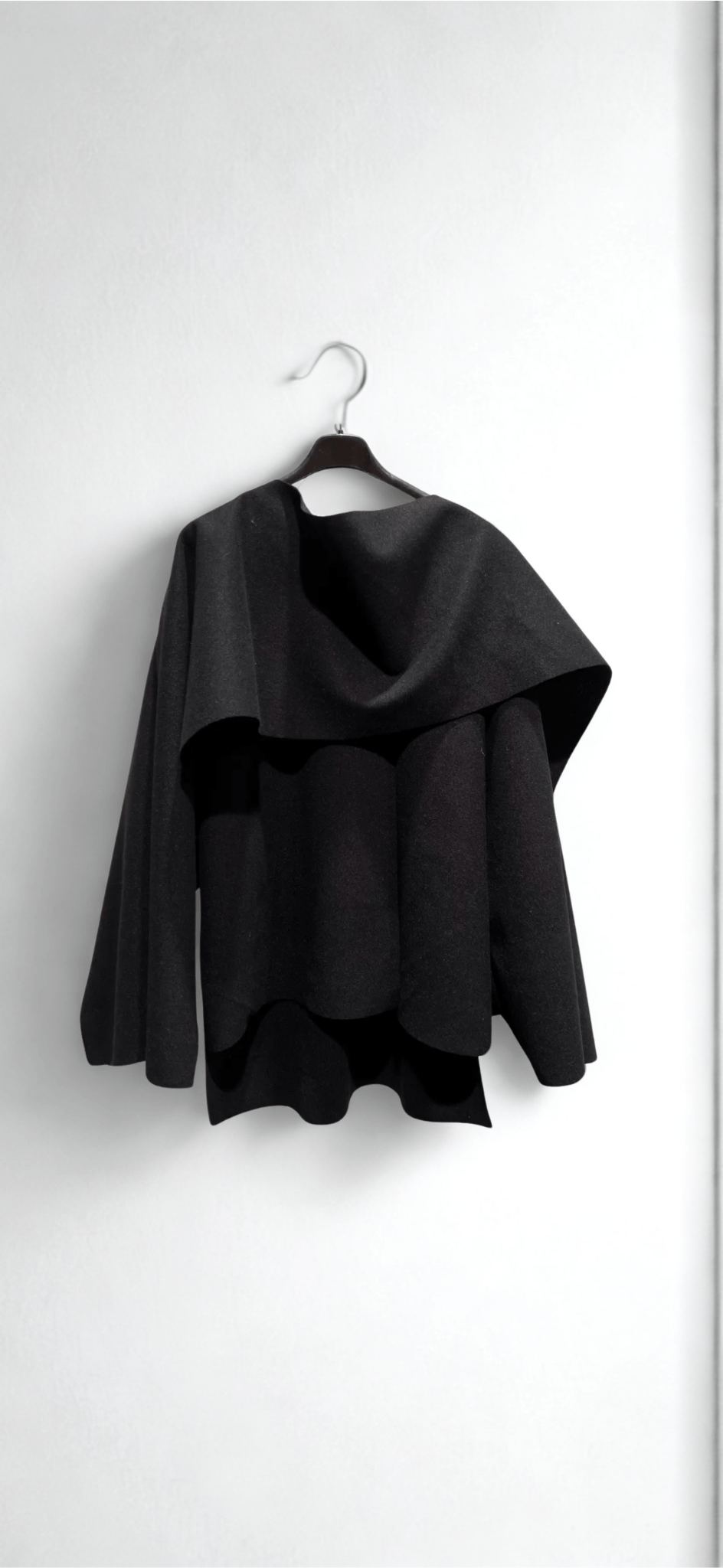 Jacke mit integriertem Schal