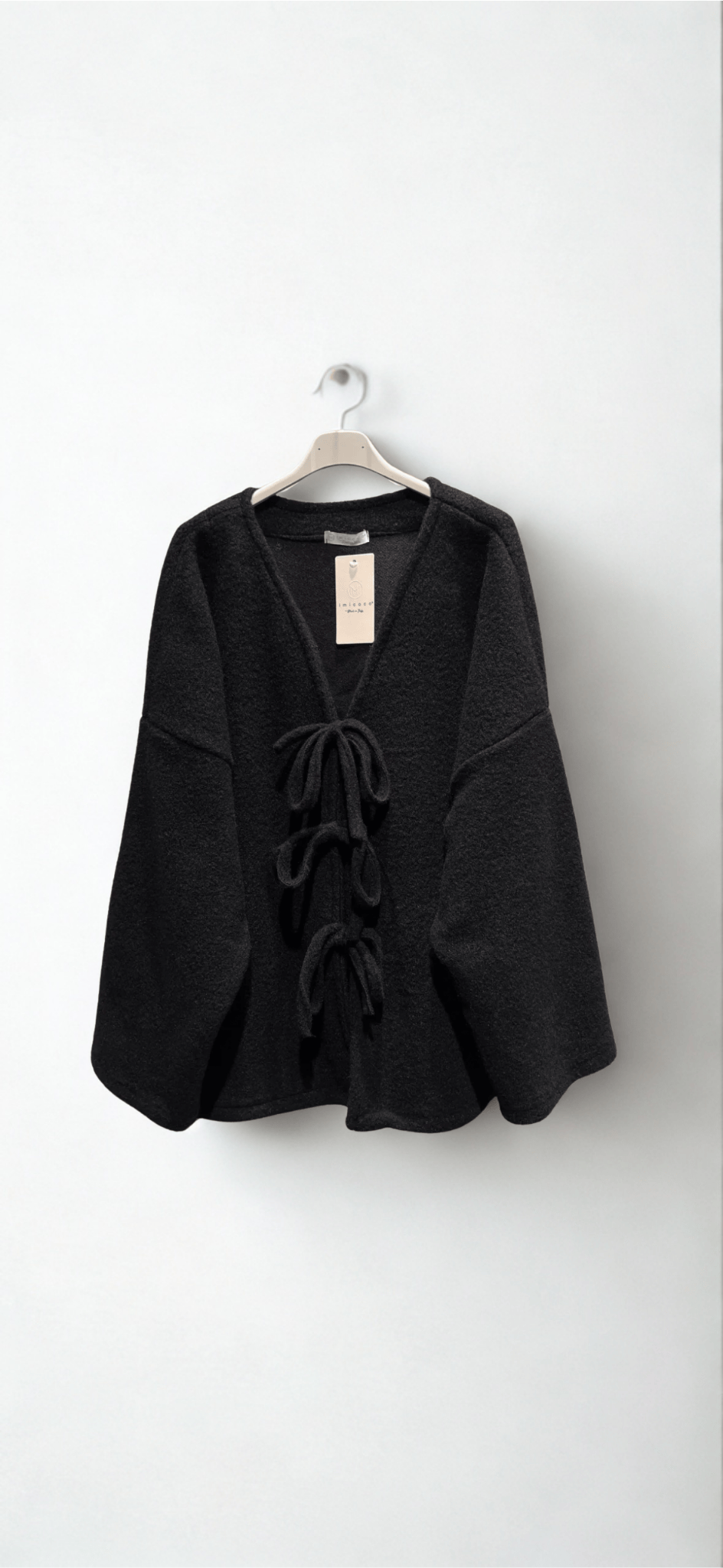 Jacke mit Bindeschleifen