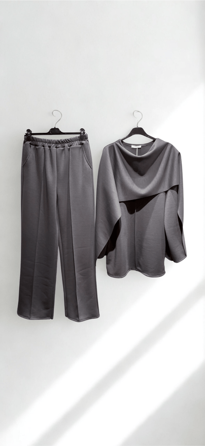 2-Teiler mit integriertem Schal